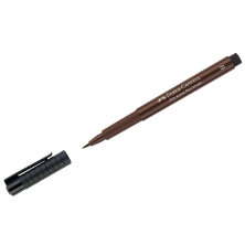 Ручка капиллярная Faber-Castell "Pitt Artist Pen Brush" цвет 175 темная сепия, пишущий узел "кисть"