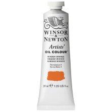 Краска масляная профессиональная Winsor&Newton "Artists Oil", 37мл, Винзор оранжевый