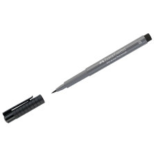Ручка капиллярная Faber-Castell "Pitt Artist Pen Brush" цвет 233 холодный серый IV, пишущий узел "кисть"