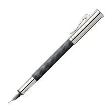 Ручка перьевая Graf von Faber-Castell "Guilloche Cisel? Anthracite Medium", подарочная упаковка