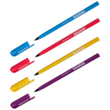Ручка шариковая OfficeSpace "LC-Eclat" синяя, 0,7мм, корпус ассорти, штрих-код