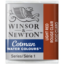 Набор акварели художественной Winsor&Newton "Cotman", малая кювета, 3шт., светло-красный