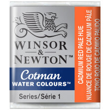 Набор акварели художественной Winsor&Newton "Cotman", малая кювета, 3шт., светло-красный кадмий