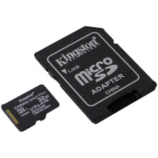 Карта памяти Kingston MicroSDXC 32GB UHS-I U1 Canvas Select Plus, Class 10 скорость чтения 100Мб/сек