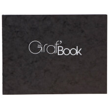 Скетчбук 100л., 152*210мм Clairefontaine "Graf Book 360°", на сшивке, 100г/м2