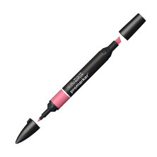 Маркер художественный двухсторонний Winsor&Newton "Pro", пулевидный/скошенный, 2мм/7мм, розовый античный
