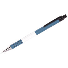 Ручка шариковая автоматическая Pilot синяя, 0,7мм, синий прорезиненный корпус