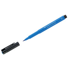 Ручка капиллярная Faber-Castell "Pitt Artist Pen Brush" цвет 110 темно-синяя, пишущий узел "кисть"