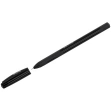 Ручка гелевая Berlingo "Shuttle" черная, 0,5мм, игольчатый стержень