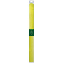 Бумага крепированная Greenwich Line, 50*250см, 32г/м2, лимонная,в рулоне, пакет с европодвесом