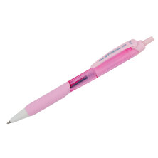 Ручка шариковая автоматическая Uni "Jetstream SXN-101-07FL" синяя, 0,7мм, грип, розовый корпус