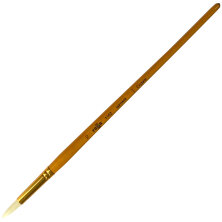 Кисть художественная щетина Гамма "Студия", круглая №10, длинная ручка