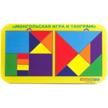 Игра-головоломка Woodlandtoys "Монгольская игра и танграм 2.0"
