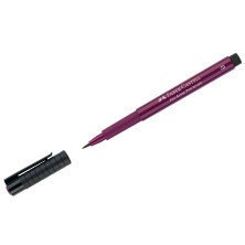 Ручка капиллярная Faber-Castell "Pitt Artist Pen Brush" цвет 133 маджента, пишущий узел "кисть"