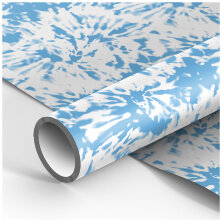 Упаковочная бумага глянц. 70*100см, MESHU "Tie-dye.Explosion", 90г/м2
