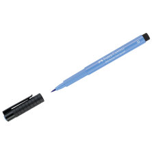Ручка капиллярная Faber-Castell "Pitt Artist Pen Brush" цвет 146 лазурная, пишущий узел "кисть"