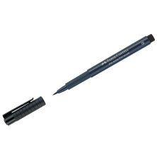 Ручка капиллярная Faber-Castell "Pitt Artist Pen Brush" цвет 157 темный индиго, пишущий узел "кисть"