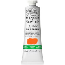Краска масляная профессиональная Winsor&Newton "Artists Oil", 37мл, беcкадмиевый оранжевый