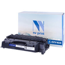 Тонер совм. NV Print C-EXV40X черный для Canon iR-1133/iR-1133A/iR-1133iF (6000стр.)