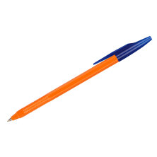 Ручка шариковая СТАММ "333 Orange" синяя, 0,7мм