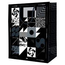 Пакет подарочный 18*23*10см ArtSpace "Geometric pattern", ламинированный