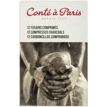 Набор прессованного угля, Conte a Paris, 12шт.