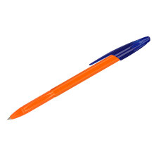 Ручка шариковая СТАММ "555 Orange" синяя, 0,7мм