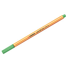 Ручка капиллярная Stabilo "Point 88" неоновая зеленая, 0,4мм