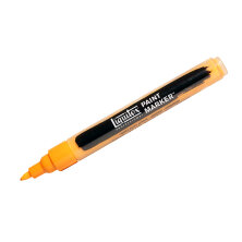 Маркер акриловый Liquitex "Paint marker Fine" 2мм, скошенный, оранжевый кадмий