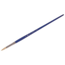 Кисть художественная синтетика упругая Гамма "Манеж", круглая №10, длинная ручка