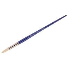 Кисть художественная синтетика упругая Гамма "Манеж", круглая №20, длинная ручка