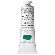 Краска масляная профессиональная Winsor&Newton "Artists Oil", 37мл, перманентный насыщенно-зеленый