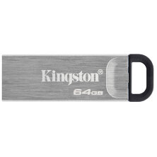 Память Kingston "Kyson"  64GB, USB 3.1 Flash Drive, металлический