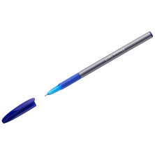 Ручка шариковая Cello "Office Grip" синяя, 0,7мм, грип, штрих-код