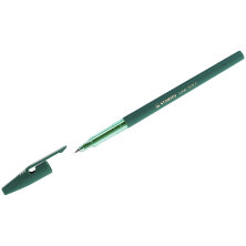 Ручка шариковая Stabilo "Liner 808" зеленая, 0,7мм