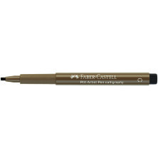 Ручка капиллярная Faber-Castell "Pitt Artist Pen Calligraphy" цвет 178 нуга, С=2,5мм, пишущий узел каллиграфический
