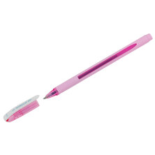 Ручка шариковая Uni "Jetstream SX-101-07FL" синяя, 0,7мм, грип, розовый корпус