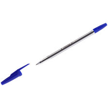 Ручка шариковая Corvina "51 Classic" синяя, 1,0мм, прозрачный корпус