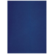 Тетрадь 96л., А4, клетка OfficeSpace, бумвинил, синий
