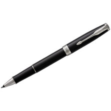Ручка-роллер Parker "Sonnet Black Lacque СT" черная, 0,8мм, подарочная упаковка