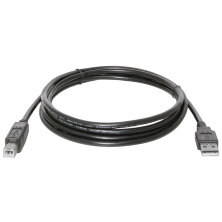 Кабель Defender USB04-06 USB2.0 (AM) - USB (BM), 1,8м, черный