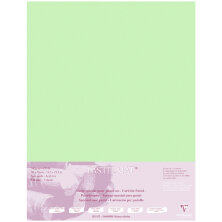 Бумага для пастели, 5л., 500*700мм Clairefontaine "Pastelmat", 360г/м2, бархат, светло-зеленый