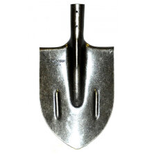 Лопата штыковая "Флорис ЛКО-01/ЛКО-02", рельс. сталь с ребром жесткости, 22*30см, без черенка